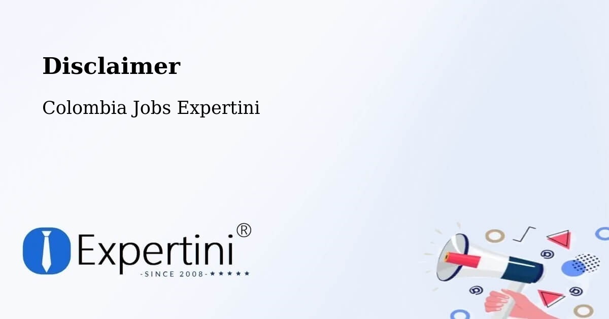 Disclaimer – Palermo - Colombia Jobs Expertini