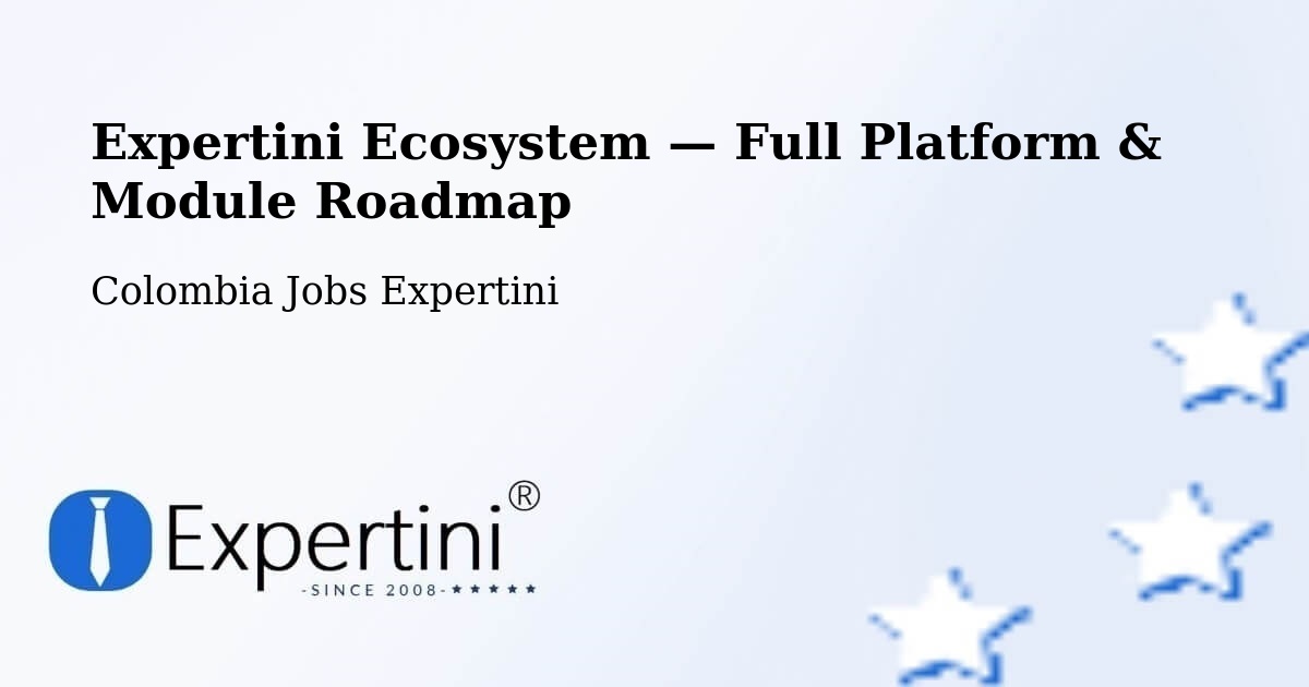Expertini Ecosystem — Full Platform & Module Roadmap – Palermo