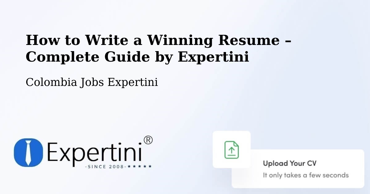 Resume Writing Guide for Job Seekers – Palermo - Palermo, Colombia Jobs Expertini